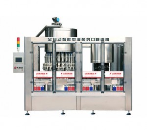智能灌裝、旋蓋二聯機